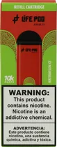 Vape Descartável Life Pod - Watermelon Ice - 10000 Puffs