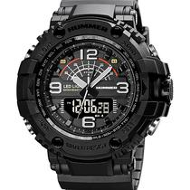 Hummer Reloj Goma Negro WH2-224037 Multifuncion