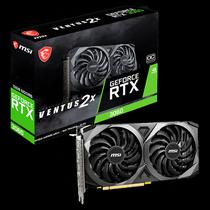 Placa de Vídeo MSI Nvidia Geforce Ventus 2X Oc RTX-3060 12GB GDDR6 - 912-V397-658/050/856/664