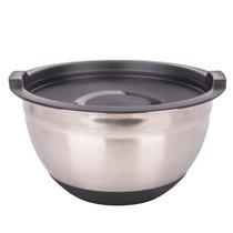 Bowl Aco Inox Fundo Premium 18CM Base Emborrachada Antiderrapante