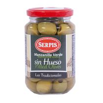 Aceitunas Verdes El Serpis Sin Hueso 340G