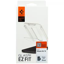 Pelicula para iPhone 15/16 Spigen Glastr Ez Fit AGL06905 - 2 Unidades