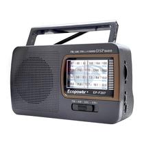 Radio Ecopower EP-F207 4-Bandas/Recarregavel/Sem USB