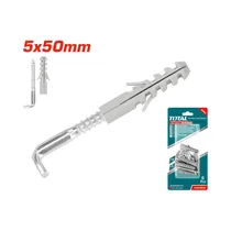 Kit de Tornillo Tipo L Con Tarugo Total WJSPK5032 6 Piezas