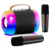 Speaker Yookie SK25 10 Watts com Bluetooth/Auxiliar/Micro SD - Preto/Cinza Azulado