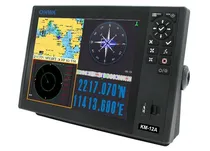 Onwa KM-12A GPS Marítimo, Mapas Brasil Navionics Platinum+, Transponder Ais, Tela de 12 Polegadas, Nmea