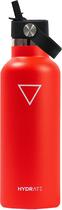 Garrafa Termica Hydrate 600 Vermelho 621ML