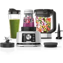 Liquidificador Ninja Foodi Power Nutri CB350EU 3 Em 1 1200 W 220V - Preto/Prata
