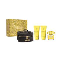 Versace Kit Yellow Diamond Eau de Toilette 90ML+100ML Shower Gel+100ML Body Lotion+Nesceser