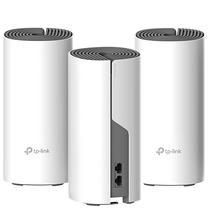 Roteador TP-Link Deco E4 AC1200 (3-Pack) 300 MBPS Em 2.4GHZ + 867 MBPS Em 5GHZ - Branco