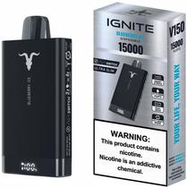 Vaper Descartavel Ignite V150 5% Nicotina 15000 Puffs - Blueberry Ice