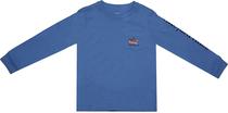 Outlet Camiseta Manga Longa Vineyard Vines Kids 7V001640 Azul - Feminina