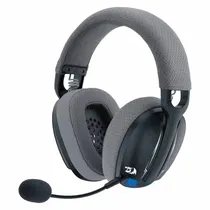 Headset Redragon Skuld Pro H878BG LED Wireless - Preto Cinza