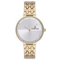 Relogio Analogico Feminino Daniel Klein DK.1.12666-6 Premium Ladies / Pulseira de Aco Inoxidavel - Dourado