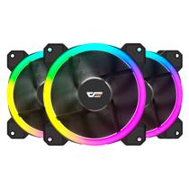 Cooler Fan para Gabinete Darkflash DR11 Argb 3 Em 1 - Preto