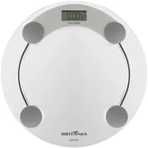 Britania Balanza Corporal Digital BBL04TR LCD/4SENSOR/Pila/180KG Blanco
