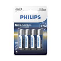 Pilha Alkalina Phillips AA Ultra / 4 PCS