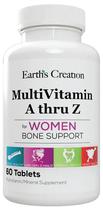 Earth's Creation Multivitamin A Thru Z Women (60 Tabletas)