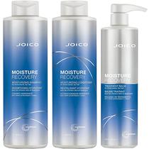 Kit Joico Moisture Recovery Shampoo 1L + Condicionador 1L + Balsamo 500ML