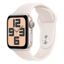 Apple Watch Se 2 MXEF3LL/A Caixa Alumínio 40MM Estelar - Esportiva Estelar s/M