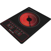 Fogão Elétrico Infravermelho Mega Star ER68 2000 W 220V - Preto