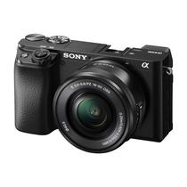 Camera Digital Sony A6100 ILCE-6100L - Lente 16-50MM - Tela 3"