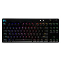 Teclado Logitech G-Pro 920-009388 RGB Switch GX Blue - Preto