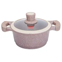Panela Ucc Life Star Anise 20CM Granito Marrom.