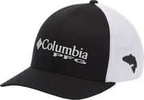 Bone Columbia Mesh Ball Cap 150397-010 Black/White - Unissex