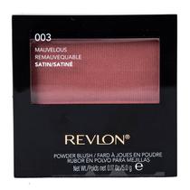 Blush Revlon Satin 003 Mauvelous 5.0G