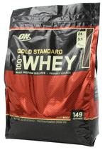 Optimum Nutrition Gold Standard 100&#37; Whey - Double Rich Chocolate 149 Porcoes 10LB(4.54KG)