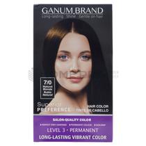 Ganum Brand Hair Color 7/0 Louro Natural