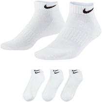 Meias Nike Cushion Low Cut SX7670-100 3U Branco (3 Pares)
