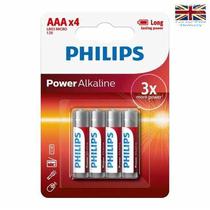 Pilha Alcalina Philips AAA LR03-PB4 C4