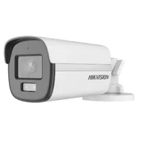 Câmera Híbrida Inteligente de 2 MP com Luz Colorvu e Turrete Fixo Tipo Bala