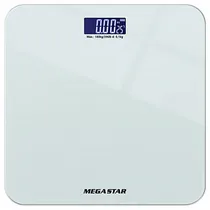 Balança Digital Megastar CR3350 para Peso Corporal Suporta Até 180 KG - Branca