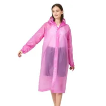Piloto Imermeável Chuva Eva 100G Leve - Cor Rosa