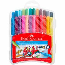 Faber Castell Marcador Fiesta Maleta 24 Colores Transparente