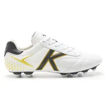 Chuteira de Futebol Kelme Spear MG Branco/Preto 41 (Eu)