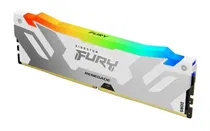 Mem DDR5 16GB 6400 Kingston Fury Renegade RGB Whit
