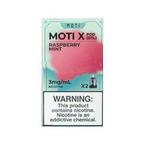 Vaper Moti-X Mini 4ML DTL Raspberry Mint 3MG (2X)