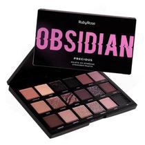 Ruby Rose Paleta de Sombras Obsidian Precious 18.1G