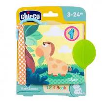 Chicco Juguetes Sonajero Libro 1-2-3 3 A 24 Meses Multicolor