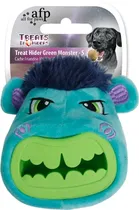 Brinquedo de Pelucia para Cachorros Afp Treat Hider Green Monster s 5912