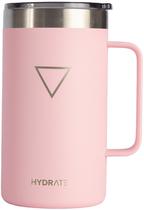 Caneca de Cerveja Hydrate Rosa Pastel 710ML