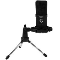 Microfone para Podcast Sate A-MK35 Professional Podcast - Preto