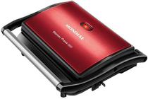 Sanduicheira e Grill Mondial Master Press Inox Red PG-01-RC 1000W 110V/60HZ