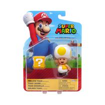 Figura Coleccionable Jakks Pacific Super Mario Yellow Toad 41546