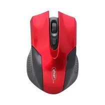 Mouse Inalámbrico Knup G14 Rojo