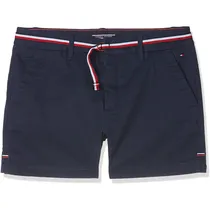 Short Tommy Hilfiger Feminina KG0KG03420-002 16- Preto